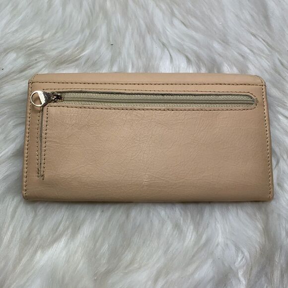 Dudu Pale Peach Leather Wallet - Picture 2 of 7